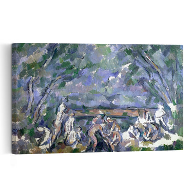 The Bathers, 1902-06 Abstract Contemporary Horse Beach Landscape Wall Art Print