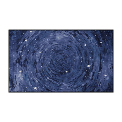 Machine Washable Gray Area Rug