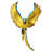 Phineas the Flapping Macaw Bird Wall Décor