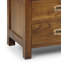 Guildhall 51cm W Solid Wood Bedside Table