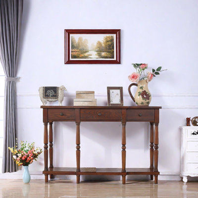 Solid  Wood  Console Table