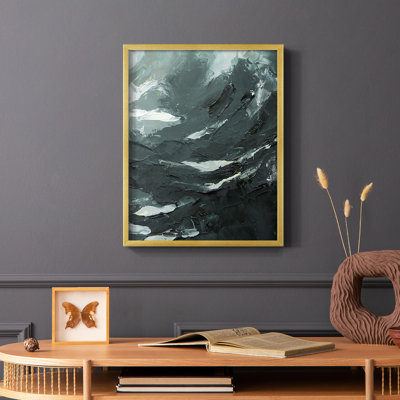 «Lost in the Sea II», reproduction encadrée - bois massif