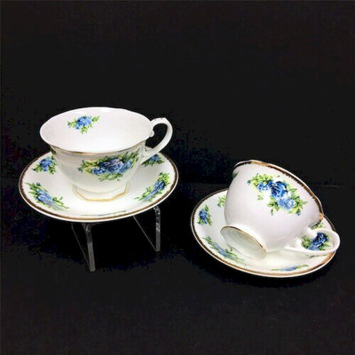 Moonlight Roses Teacup & Saucer