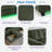Modern U-shaped Sectional With Movable Storage Ottomans, Multifunctional Console, Bluetooth Speakers And Led Lights-1428711098