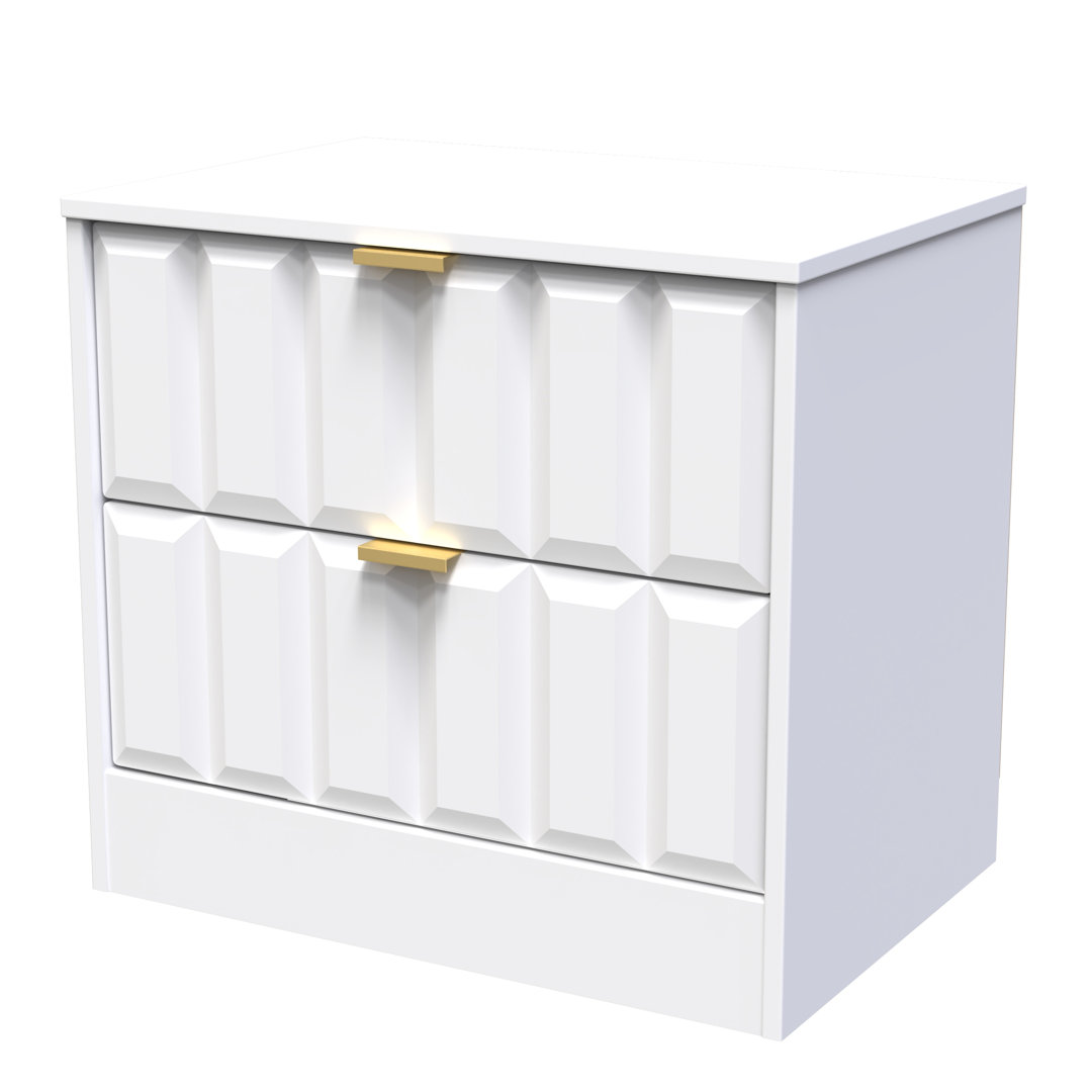 Besian 2 Drawer Midi Chest in Bardolino Oak (Ready Assembled)