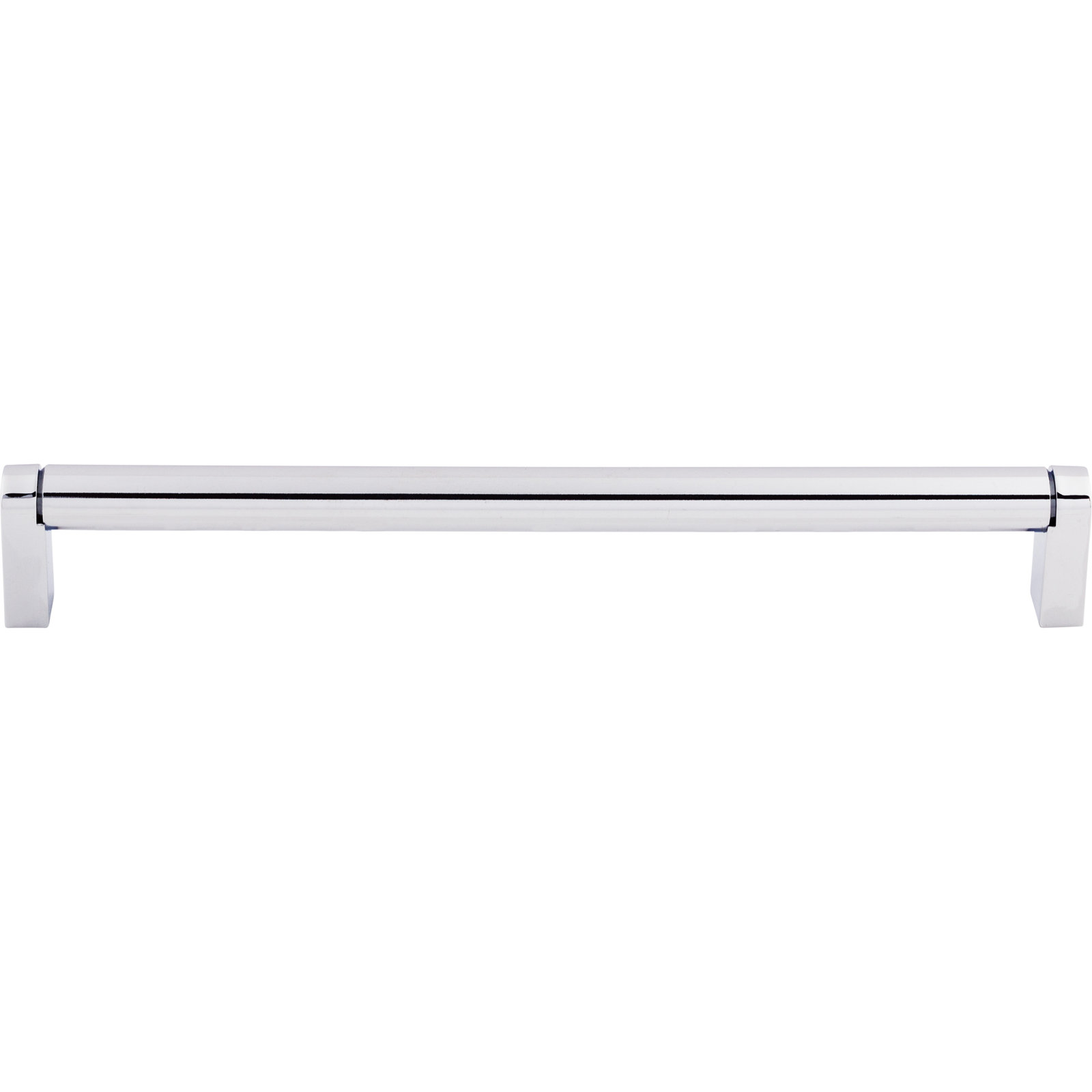 Pennington Bar Cabinet Pull, Polished Chrome, 8 13/16" Center to Center