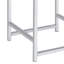 Tabouret de coiffeuse carré rembourré-307231619