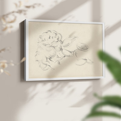 Croquis rétro - XXXV - reproduction encadrée