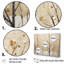 Harmonous, arbre beige, art mural II-97030357-97030356
