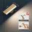 Daylia Manufactured Wood Armed Sconce