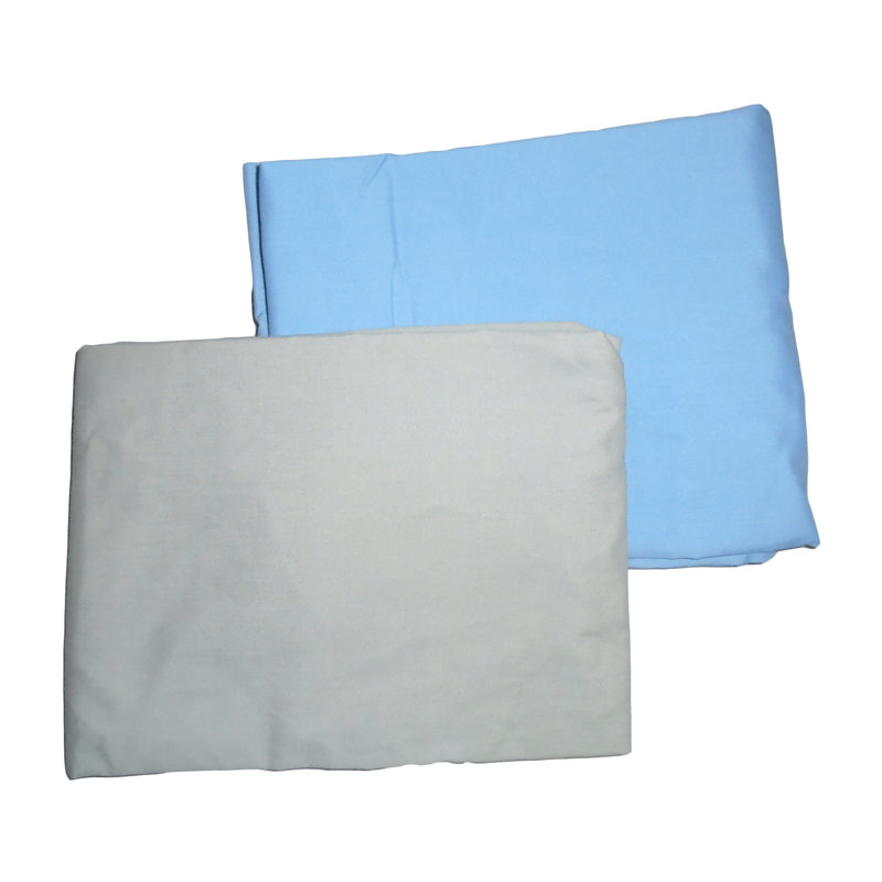 Drap-housse pour lit de bébé Mcintire, Aqua / Jaune