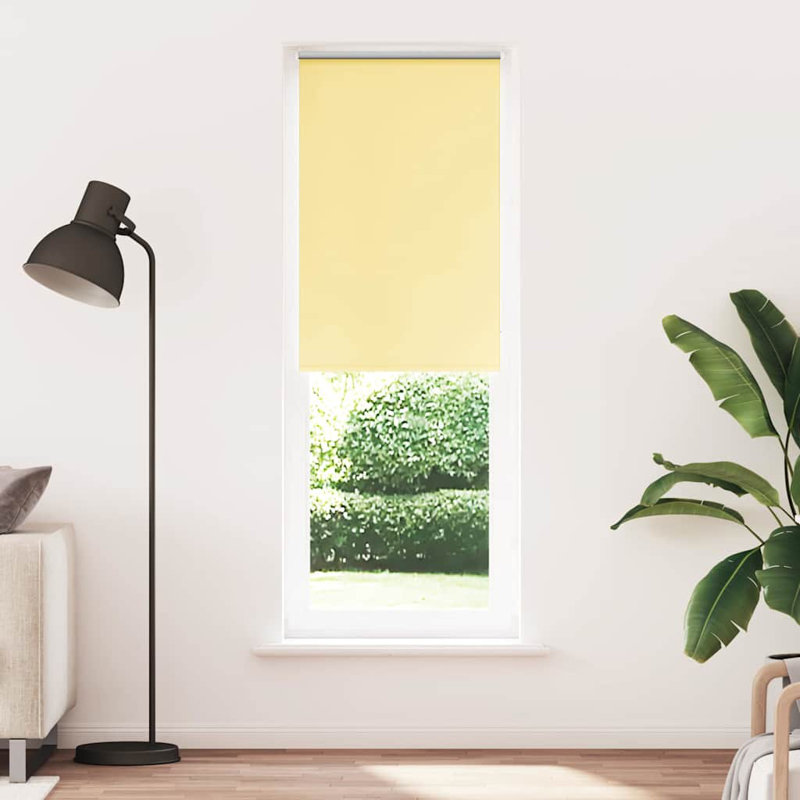 Roll-Up Blind, 80cm W x 230cm L, Yellow