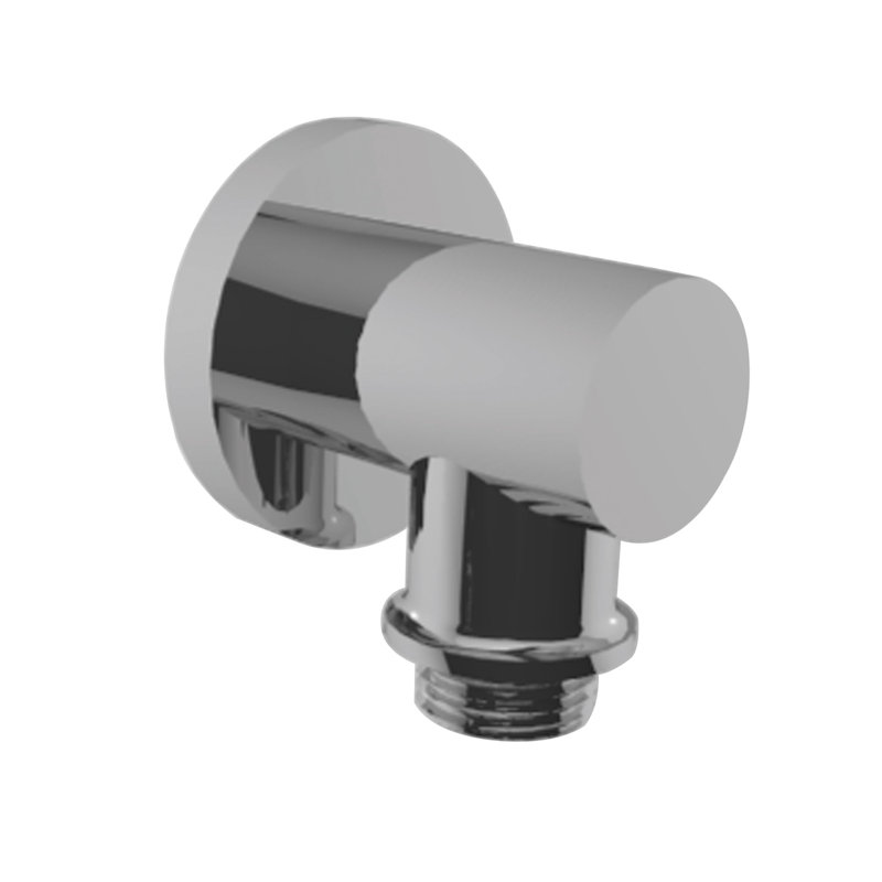 Contemporary Supply Elbow, Polished Chrome