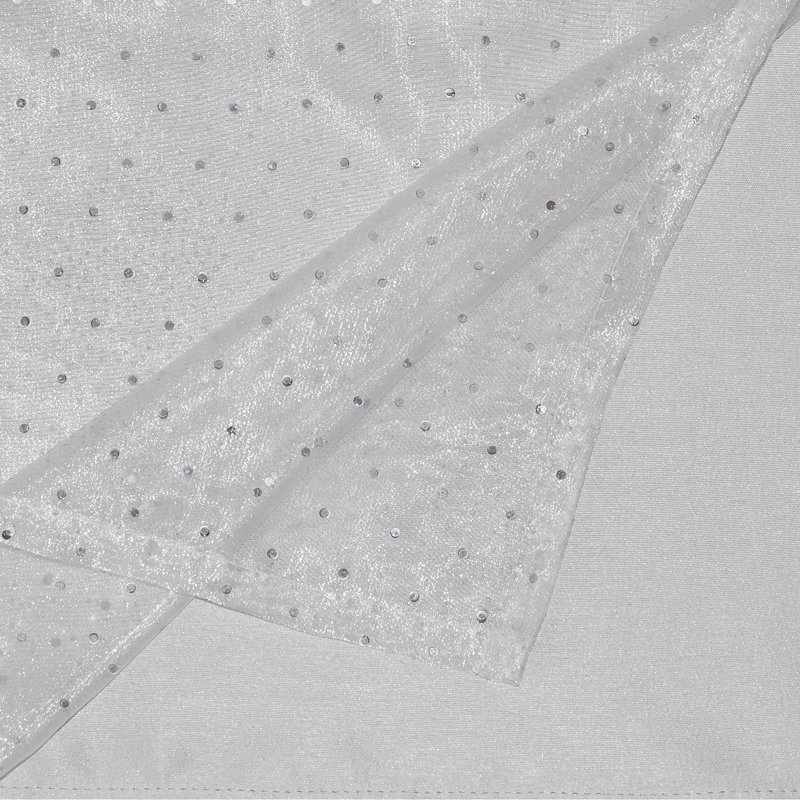 Pearl Gray Faux Silk Blackout Grommet Curtain Panel for Kids