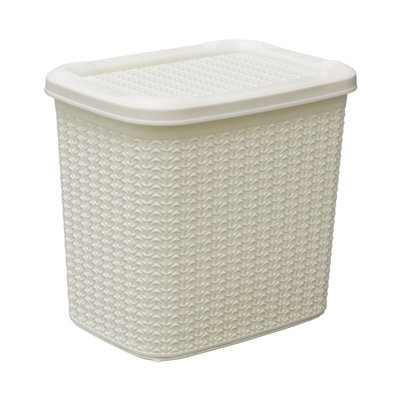JVL Plastic Decorative Bin