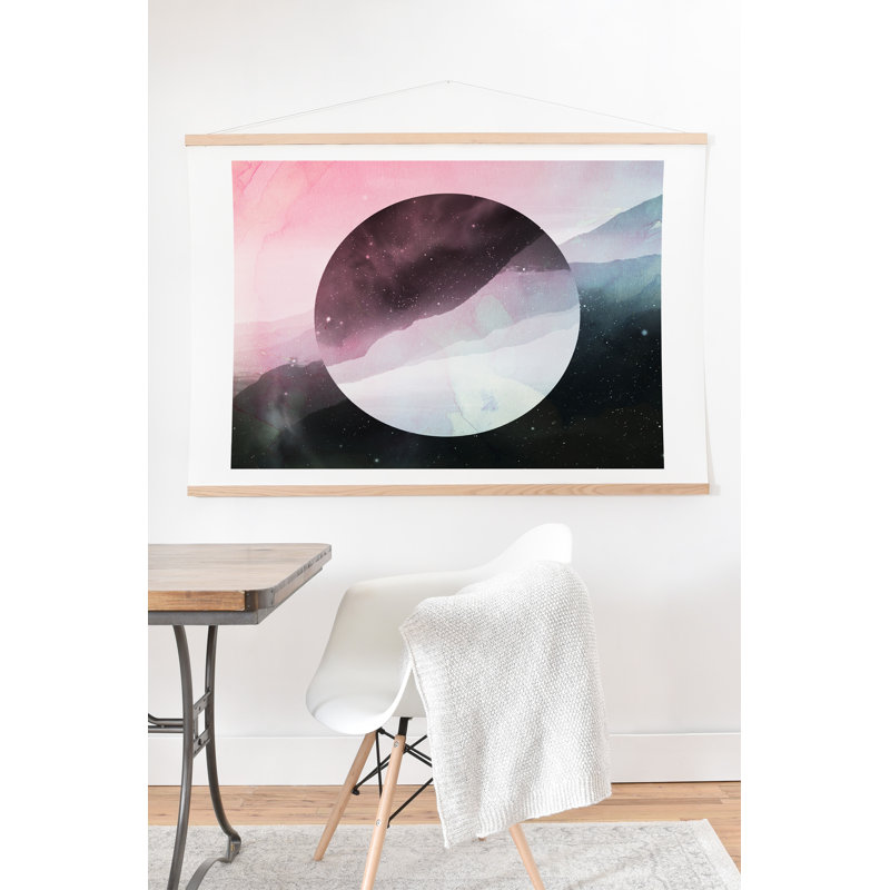 Serenity in Rose - impression d'art textuel, H 20 po x l 20 po x P 0,5 po, Affiche