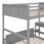 Lit double superposé au dessus d'un lit double avec bureau, gris-1622165522-1622165523