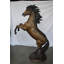 Magnifique statue en bronze à cheval étalon - Taille: L 47 po x l 28 po x H 74 po.