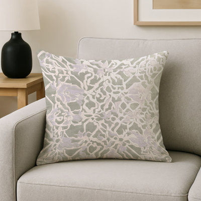 Coussin décoratif intérieur / extérieur bleu Modern Modern