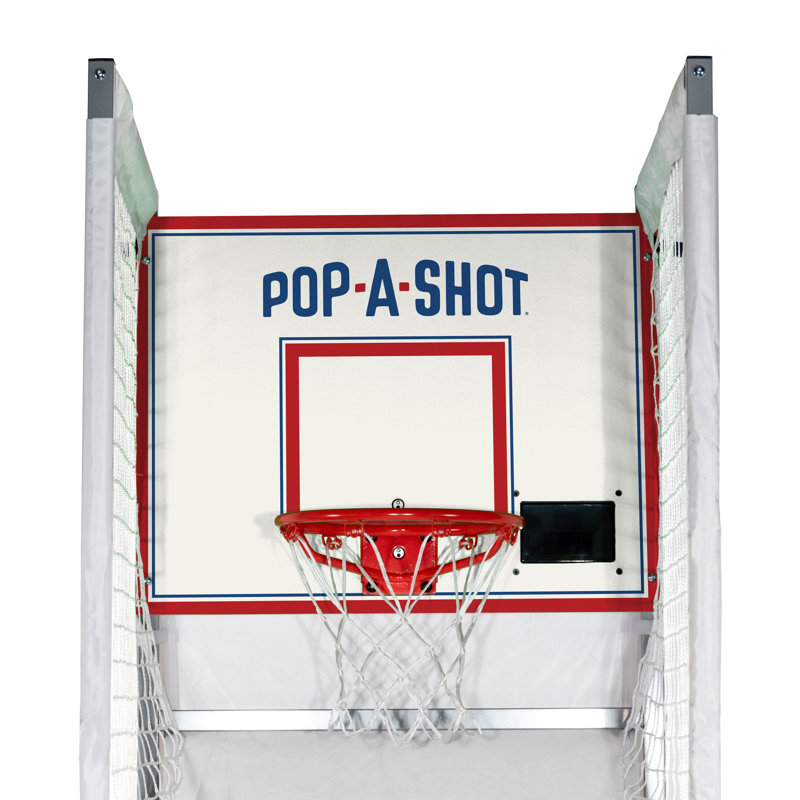 Indoor Portable Alloy Steel Arcade Basketball Game with Folding Ramp