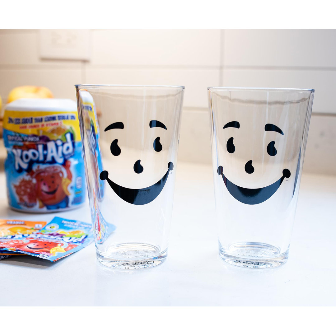 Fayssal 16oz. Pint Glass Set Trinx