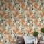 Emmaline Aztec 20.5' L x 16.5" W Peel and Stick Wallpaper Roll-288585588