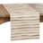 Tacony Striped Cotton Blend Table Runner
