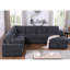 Canapé d'angle multi-fonctionnel en forme de L avec rangement et lit convertible-305068710