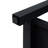 24" Bathroom Cabinet With High - Quality Aluminum Faucet, 2 Doors, And Black Metal Handles For Outdoor Vanity White Ceramic Sink, Matte Gunmetal Storage Doors Indoor-221536473-221536421