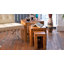 Solid Wood Sled Nesting Tables