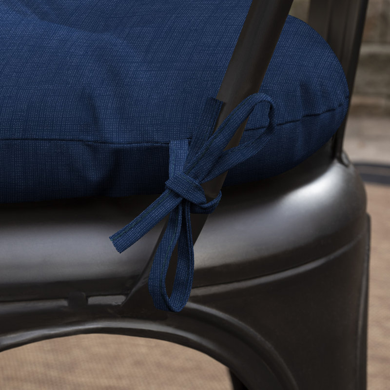 ARDEN Outdoor Seat Cushion, Dark Blue 