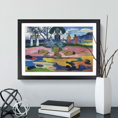 Day of the God by Paul Gauguin - Picture Frame Graphic Art