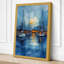 Harbor at Dusk Coastal - Wrapped Canvas-427106353-427106366