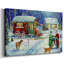 Christmas Holiday Arts - Toile tendue avec châssis-1447718788