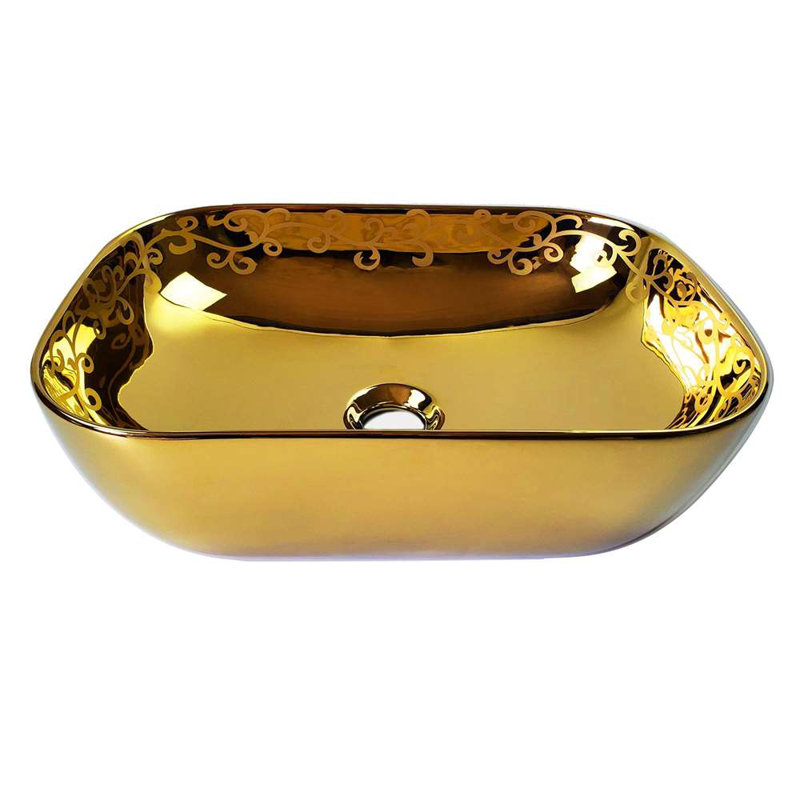 Shower Valve Mixer 2 Way Concealed in Gold Elegant Wall Mounted Control for a Luxurious Shower