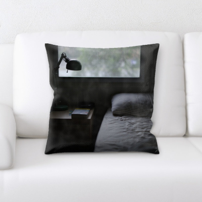 Microsuede Throw Pillow