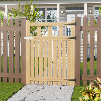 Bargman Gate Fencing with 1 Panel(s) Included