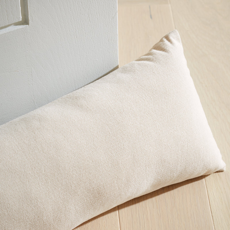 Wilson Velvet Door Draught Excluder, Ivory