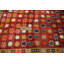 Œuvre expressive dans un tapis traditionnel oriental unique 5 x 7