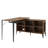 Onamia L-Shaped Metal Base Computer Desk-881629590