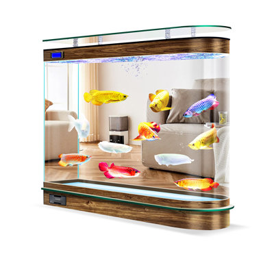 135-142 Gallon Manufactured Wood Modern Eco Aquarium Tank