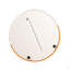 Nesting Coffee Table, Round Nesting Tables And End Tables For Small Space, Modern Side Tables With Extendable Sliding Tabletop For Living Room, Office