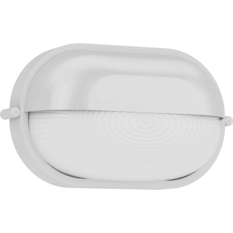 Plafonnier, applique murale ou applique murale 1 lumière en fonte d'aluminium intérieure ou extérieure d'inspiration industrielle d'inspiration nautique avec verre semi-ovale semi-ovale givré 