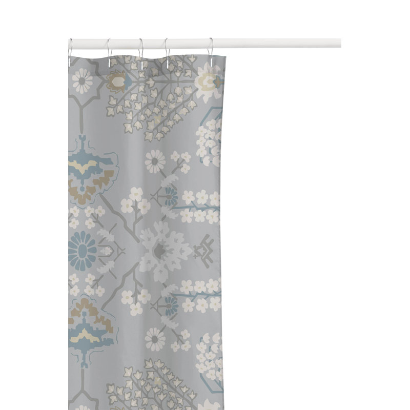 Rideau de douche Zoey, Gris