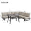 2-in-1 Convertible Garden Lounge Set With Table
