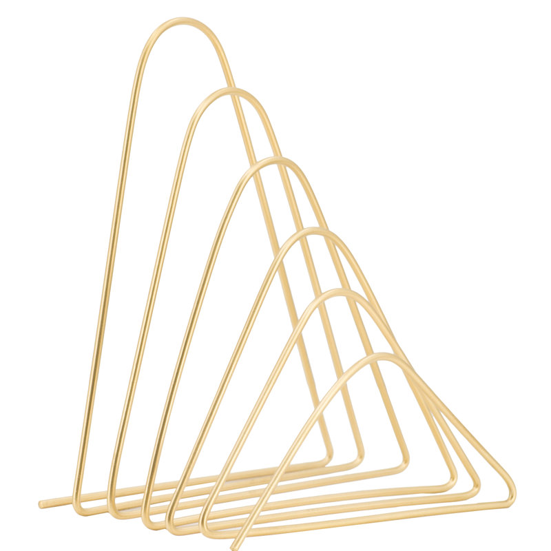 Metal Free Standing Magazine Rack