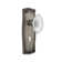 Prairie Plate with Decorative Keyhole and Crystal Victorian Knob