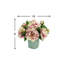 Arrangement de pivoines en pot