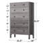 Commode haute 5 tiroirs style Shaker-687988306