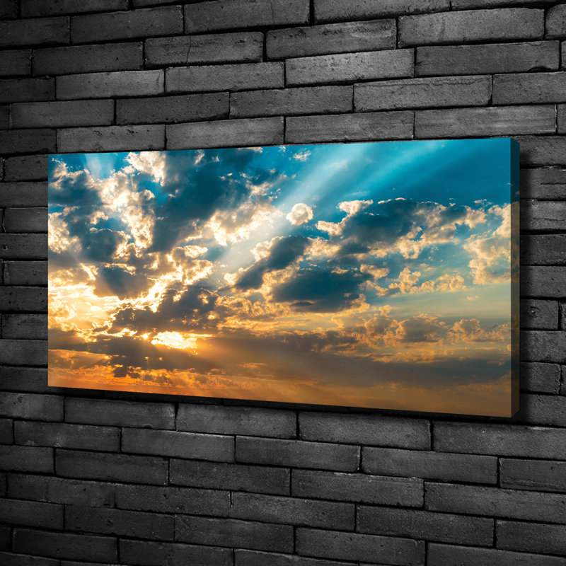 Sunset Sky - No Frame Print on Canvas